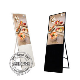 Signage de Digital de kiosque d'écran tactile de menu d'affichage à cristaux liquides moniteur de verre trempé de 49