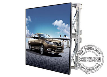 parenthèse visuelle d'entretien d'avant de mur de Signage de Digital d'encadrement de 1.7mm original de Samsung de 55 pouces