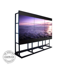 Biens visuels de mur de l'encadrement 3.5mm de Signage étroit d'affichage à cristaux liquides Digital avec le système de contrôleur