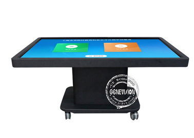 Moniteur d'intérieur d'écran tactile de kiosque de Digital 55