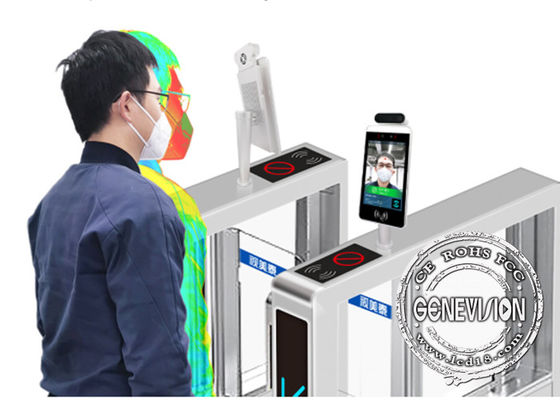 Affichage à cristaux liquides futé Sreen de passage de scanner de certificat d'UE Digital Covid de contrôle d'accès d'entrée avec Android