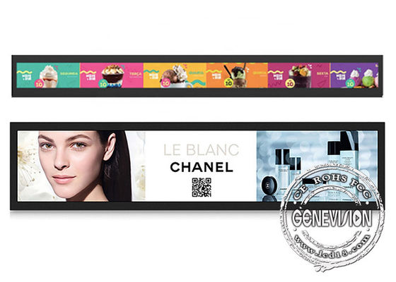 36,6 le bâti de mur de pouce 700cd/M2 4G a étiré l'affichage d'affichage à cristaux liquides avec le système de la victoire 10