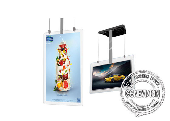 43 Signage monté double OLED par plafond de pouce RK3288 2G 8G
