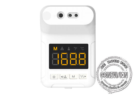 thermomètres fixés au mur de température corporelle d'émission de voix de la réponse 1s