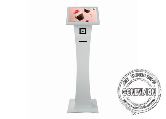 kiosque capacitif de paiement d'individu d'écran tactile de 15in avec le scanner de QR