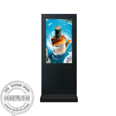 Machine extérieure imperméable de la publicité d'affichage à cristaux liquides de 43in 55in UHD