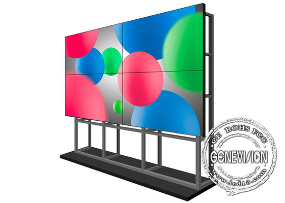 65 mur visuel d'affichage à cristaux liquides de DP Daisy Chain 2x2 de pouce BOE 4K avec Matrix