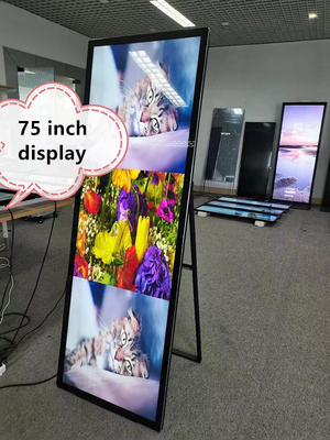 Écrans LCD pliables à écran plein publicité