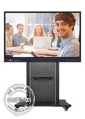 Médias multi futés 3840x2160 400 Cd/M2 de tableau blanc d'écran tactile de 65 pouces