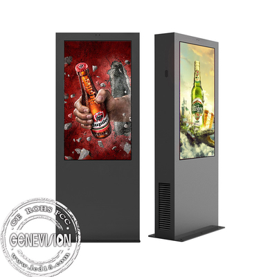 Panneau extérieur de Digital de protection du Signage IP65 de Digital de verre trempé